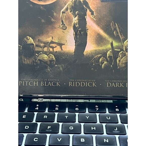 Vin Diesel's Riddick Trilogy DVD Set Franchise Collection New Sealed - Picture 2 of 3